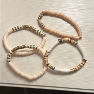 Elegant Multi-Color Beaded Bracelet Set